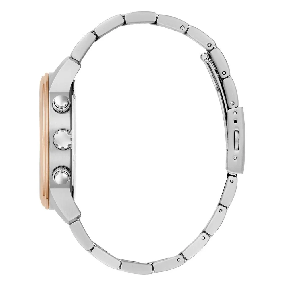 Guess Men Authentic Only Watch Silver Stainless Steel NWT